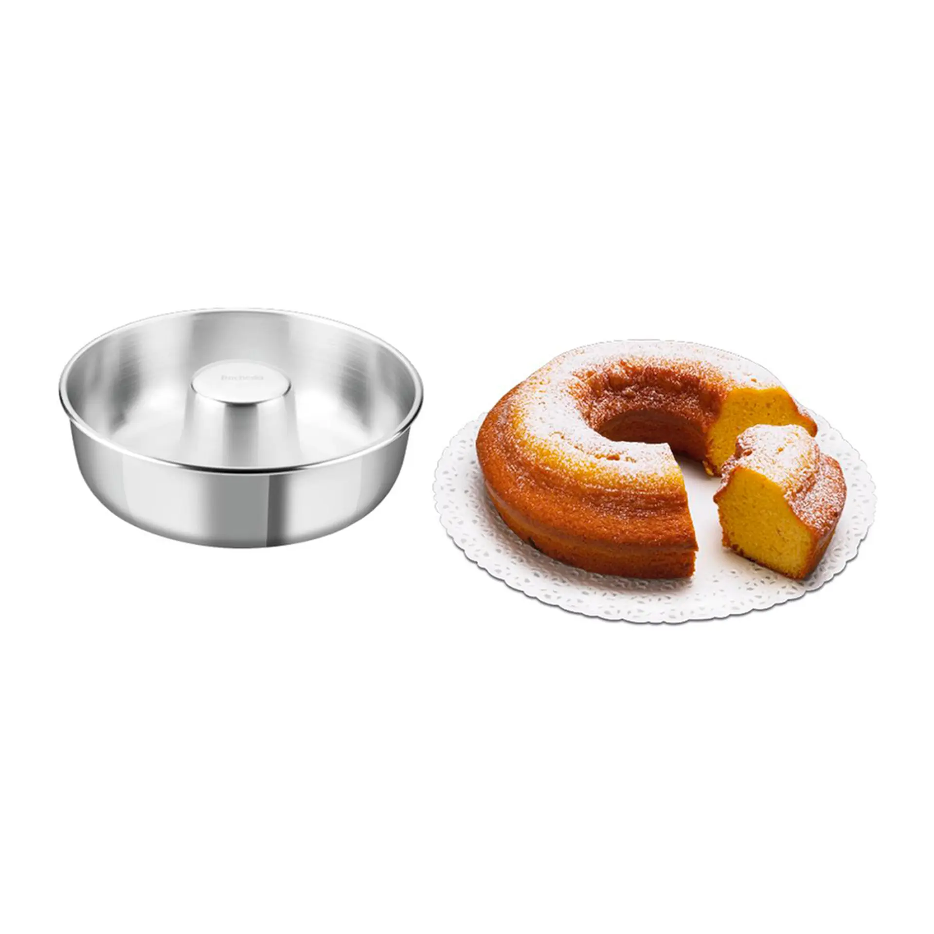 Forma de Bolo Rochedo 24 cm Antiaderente 2,7L Bolo Perfeito