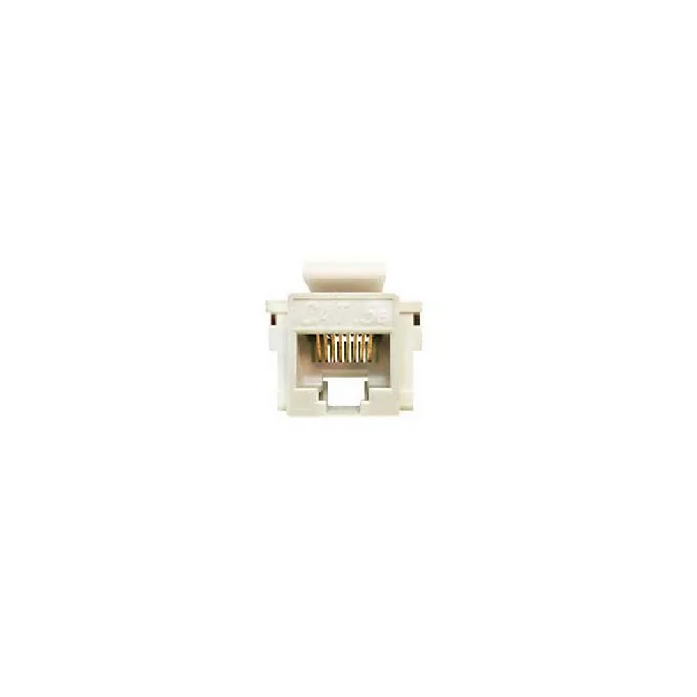 Conector Keystone Megatron RJ45 Fêmea Cat.5e Preto 913 Pack 8 Unidades