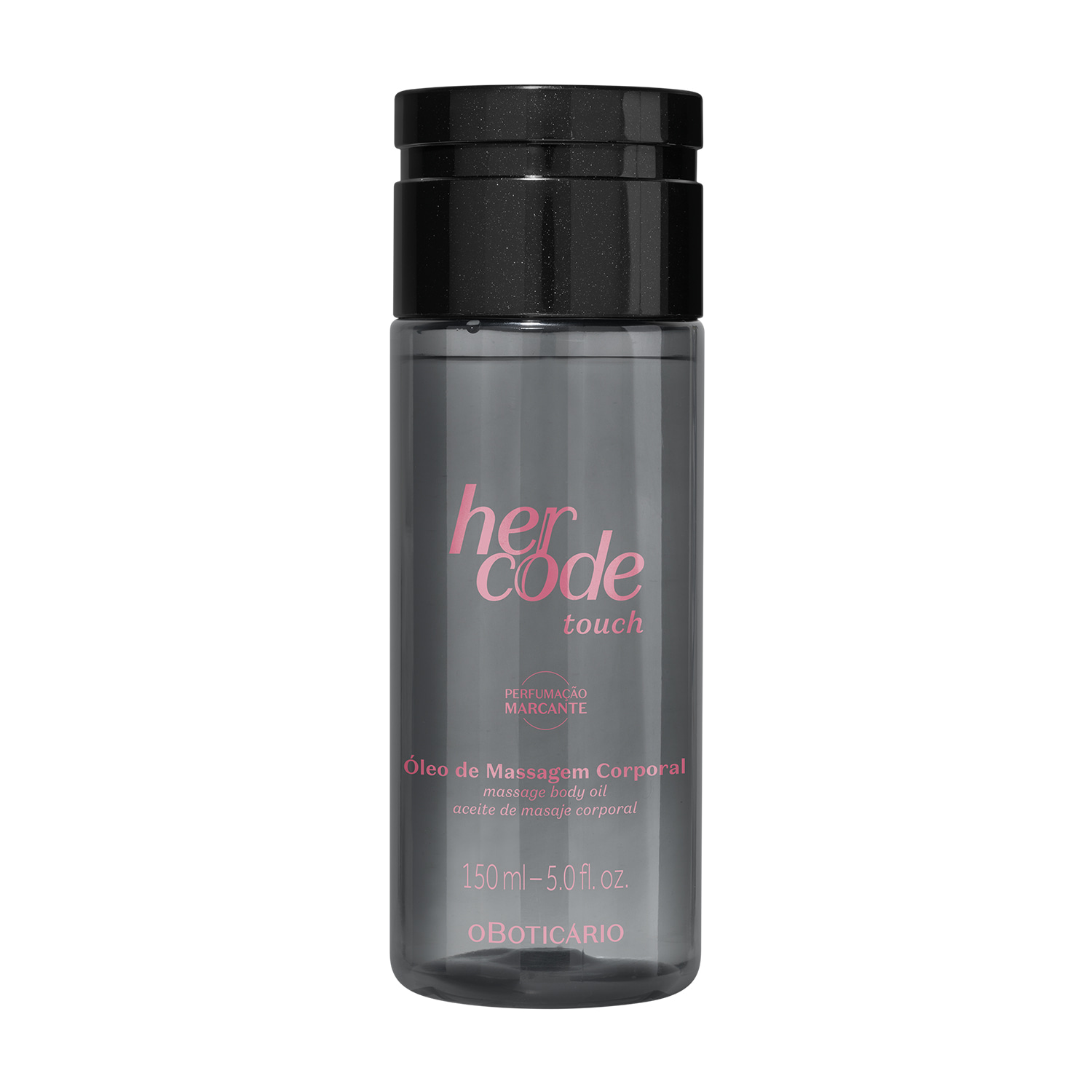 Óleo De Massagem Corporal Her Code Touch 150ml
