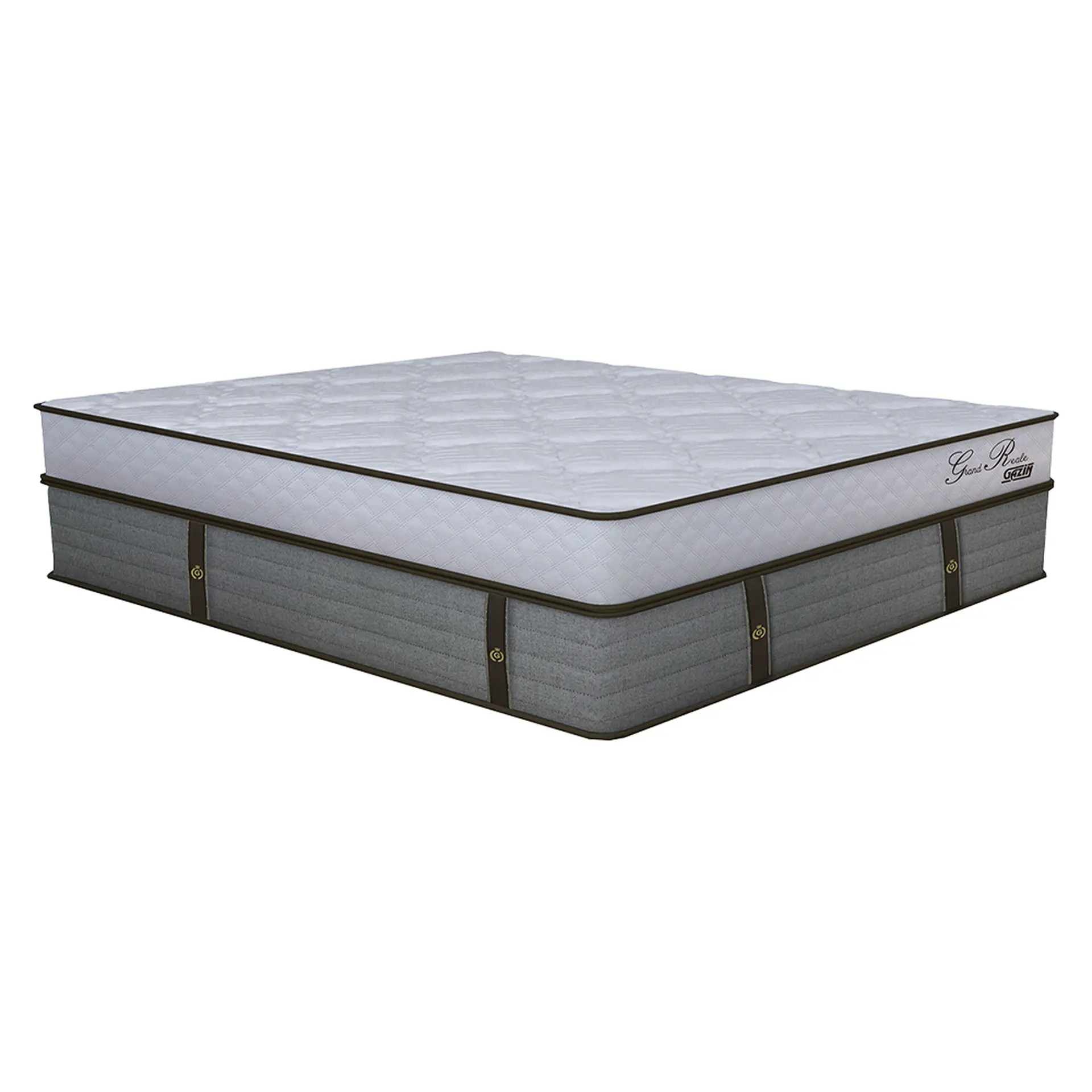 Colchão Cama Box Gazin Molas BlueWave King Size Grand Reale 193x203