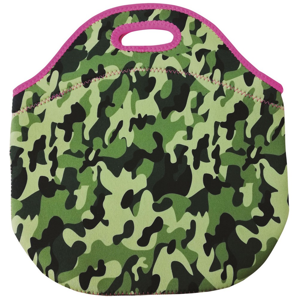 Lancheira Neopreme 1 Compartimento Camuflada Kit 564671