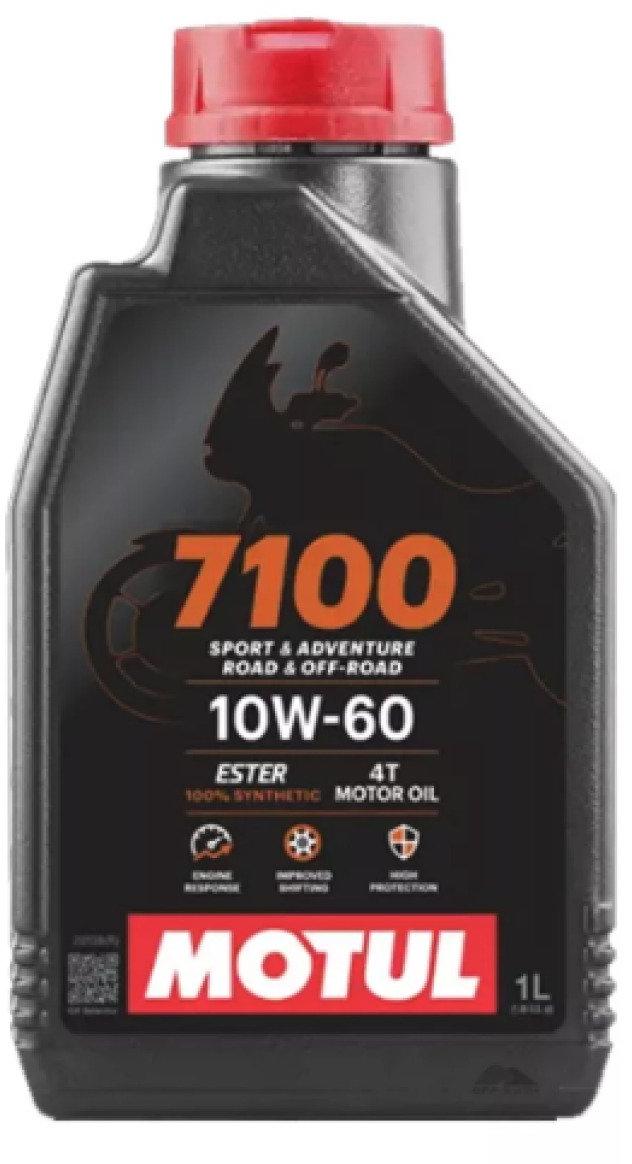 Óleo Para Motor de Moto MOTUL 7100 10W-60 4T 1L 104100