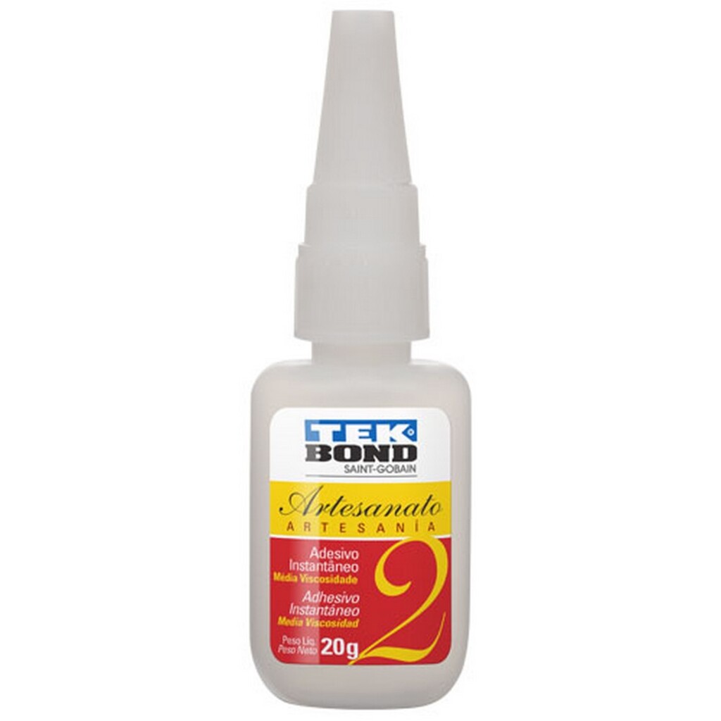 Cola Para Artesanato 20 Gramas Nº 2 Unitário - Tekbond - 69957327175