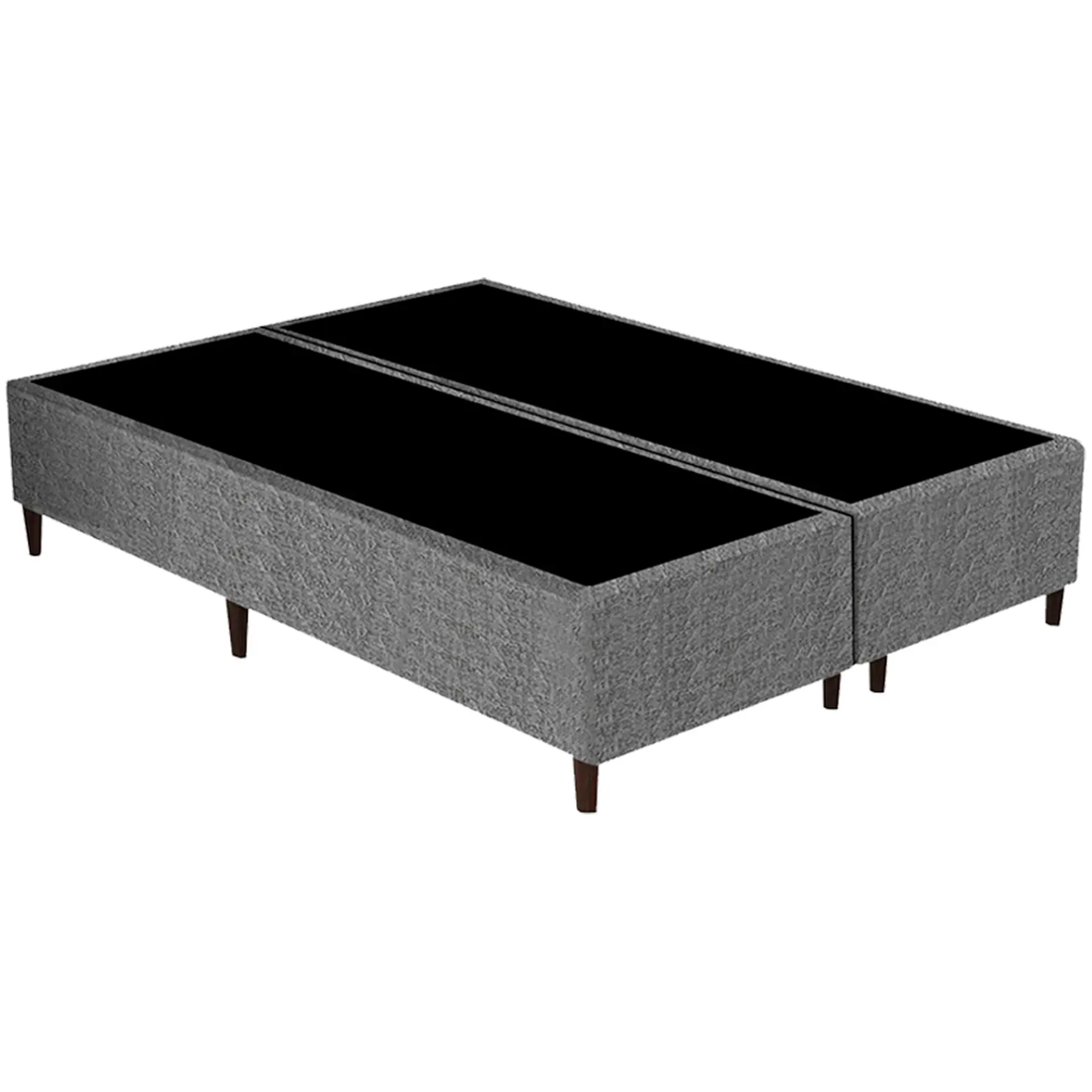 Base Cama Box Gazin Queen Universal Convencional 158x198 600007 - Cinza