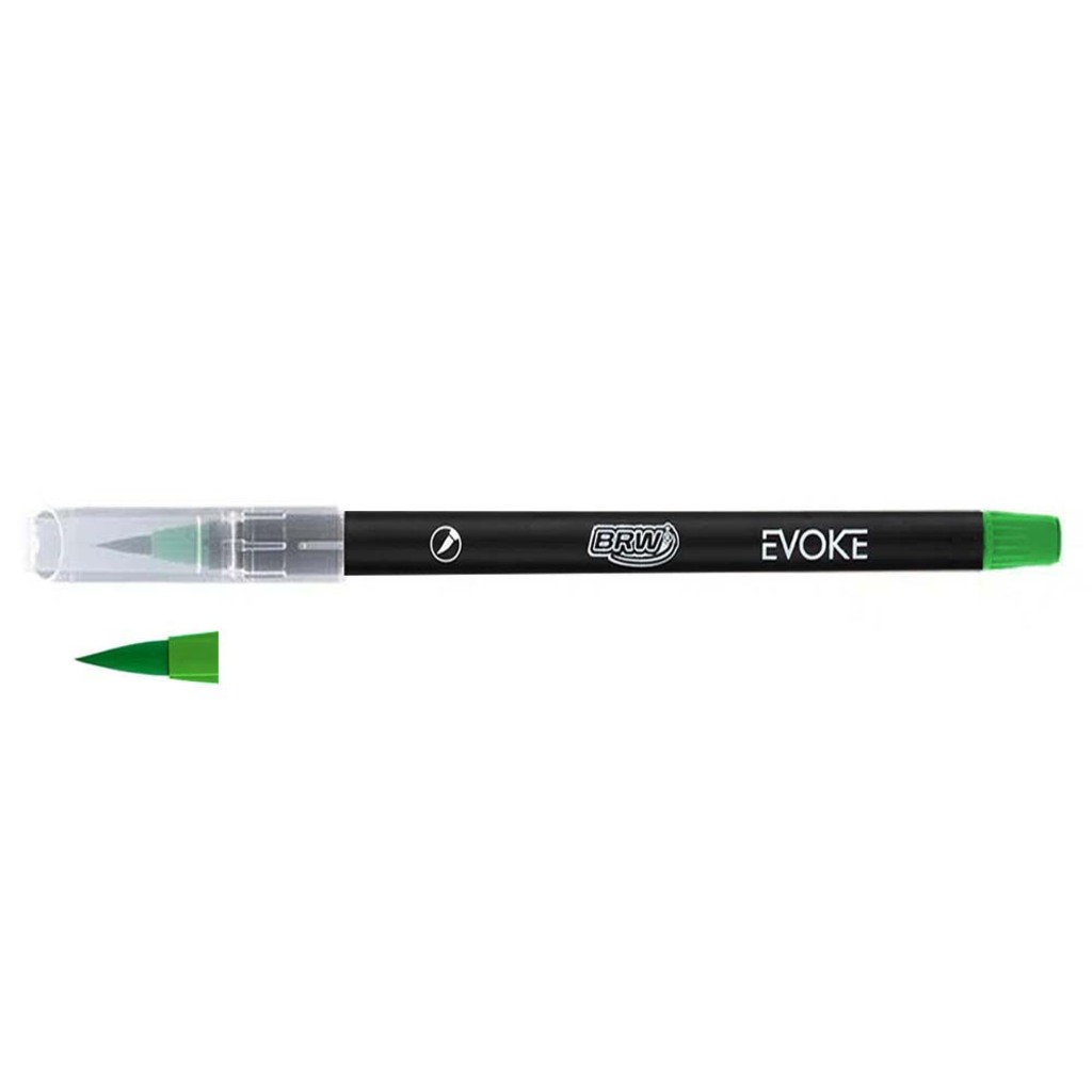 Caneta Marcador Artístico Brush Pen Azul Marinho Unitário - BRW - BP0001