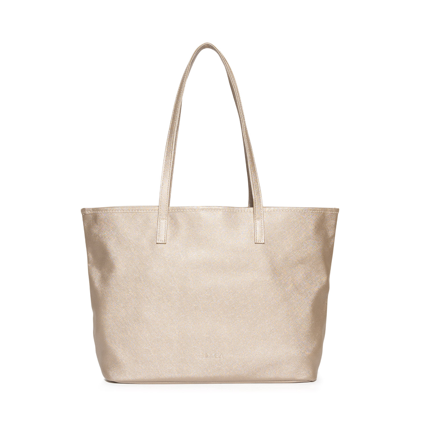 Bolsa Tote Dourada Eudora