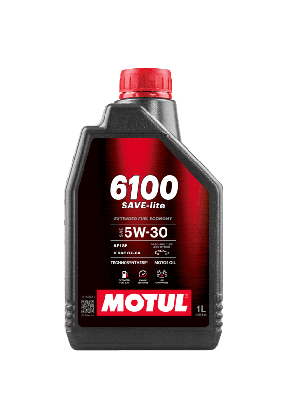 Óleo Para Motor de Carro MOTUL 6100 SAVE-LITE 5W-30 208L 1L 113006