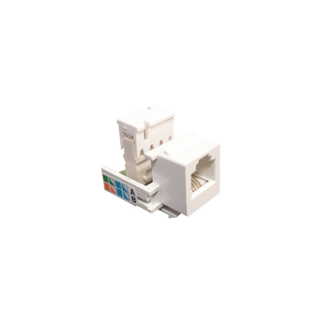 Conector Keystone Seccon SecLan RJ11 Fêmea Cat.3 Branco - WT-2068-W