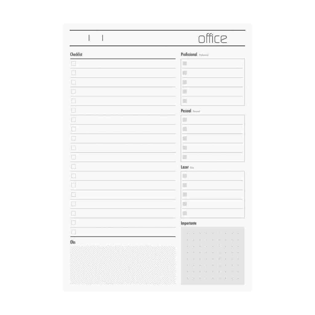 Bloco de Notas 148x210mm com 1 Bloco de 80 Folhas Pautado Jandaia - Unitário - 72942-77