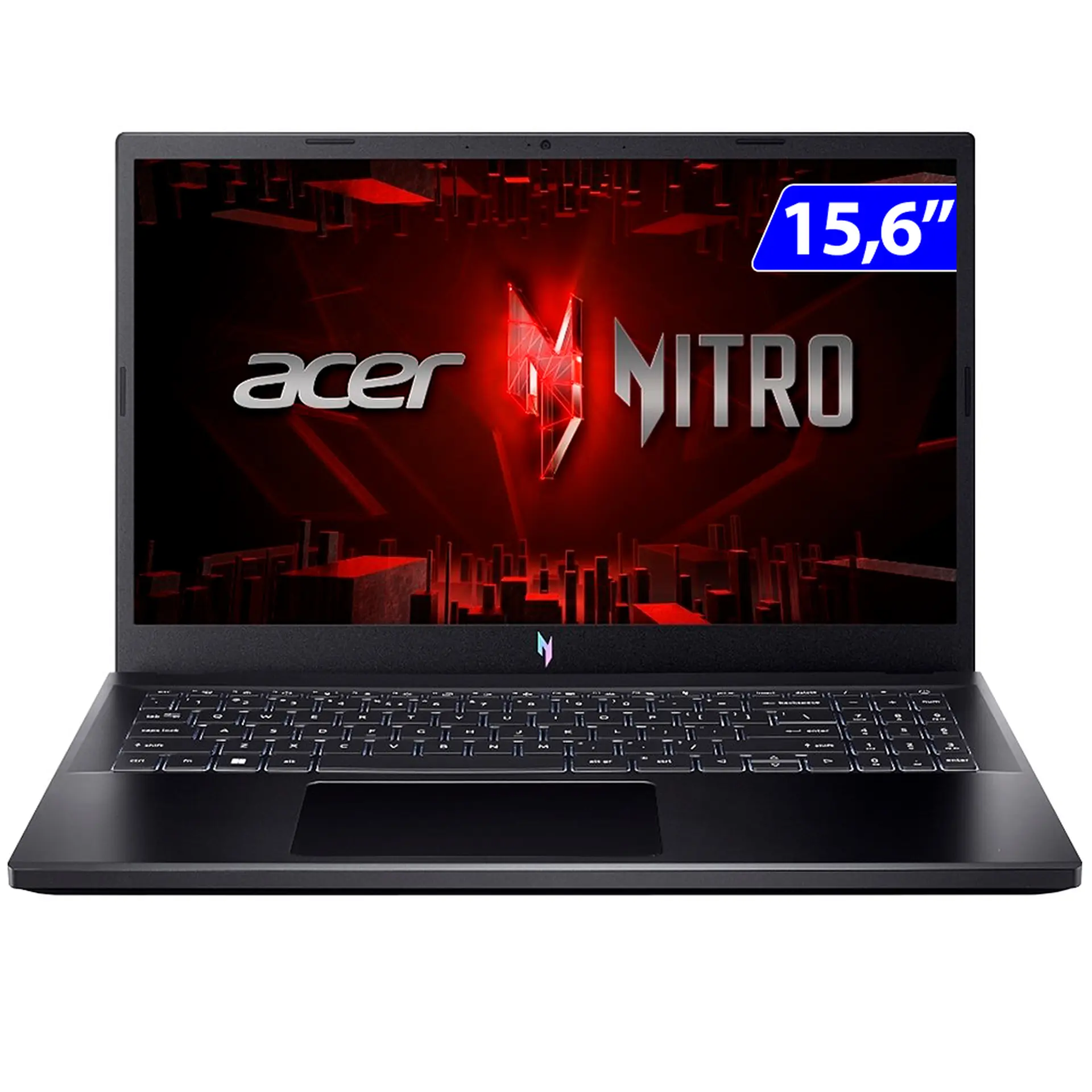 Notebook Acer Gamer Nitro i5 W11 8GB 512GB SSD 15.6" ANV15-51-58AZ - Preto - Bivolt