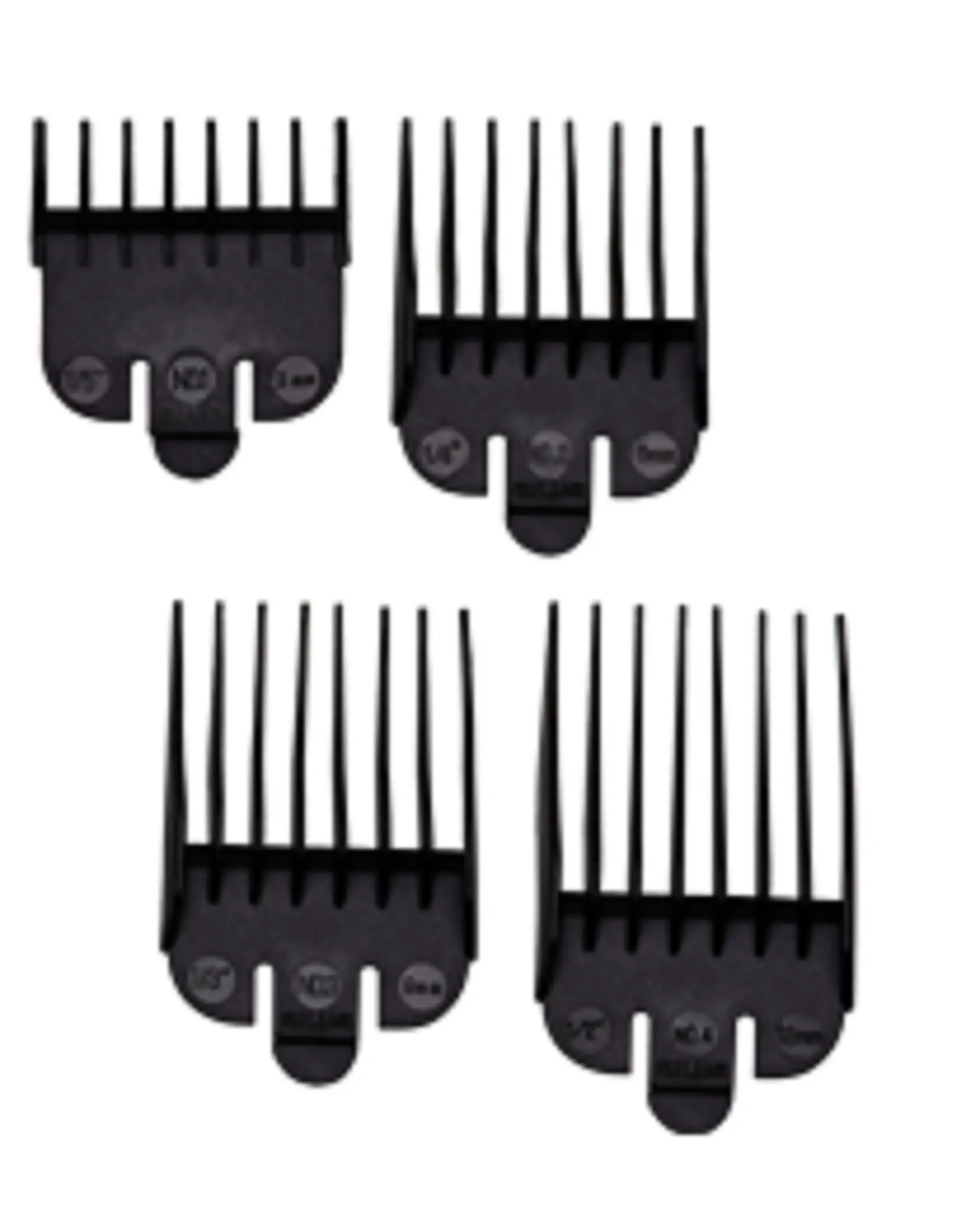 Máquina de Cortar Cabelo Mondial CR07 4 Pentes Com Fio - Azul/Prata - 110 Volts