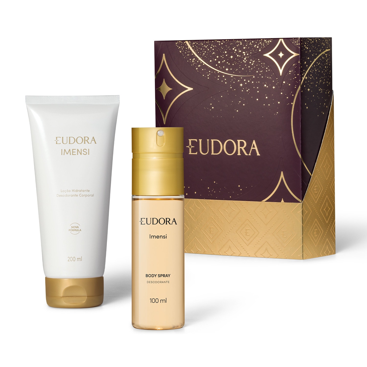 Kit Presente Imensi: Body Spray 100ml + Loção Corporal 200ml