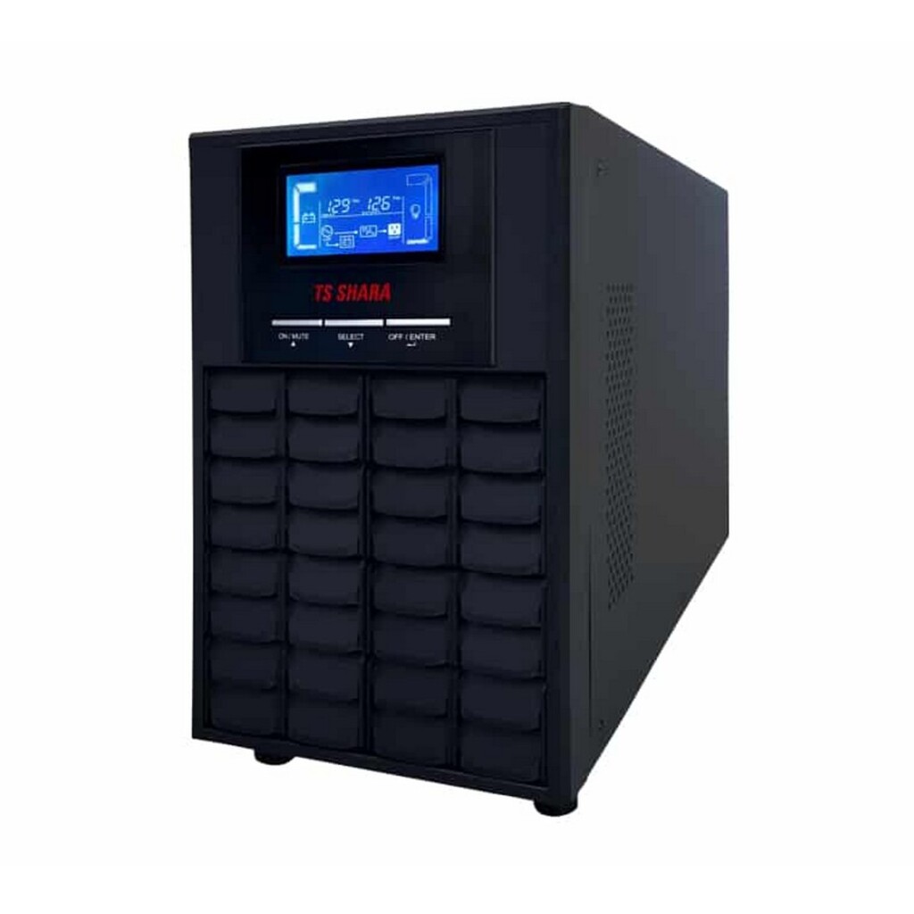 No-Break Senoidal On-Line de Dupla Conversão TS Shara Senno 2.0 KVA Entrada 115v e Saída 115v 4 Baterias - com Conexão para Bateria Externa - 6868
