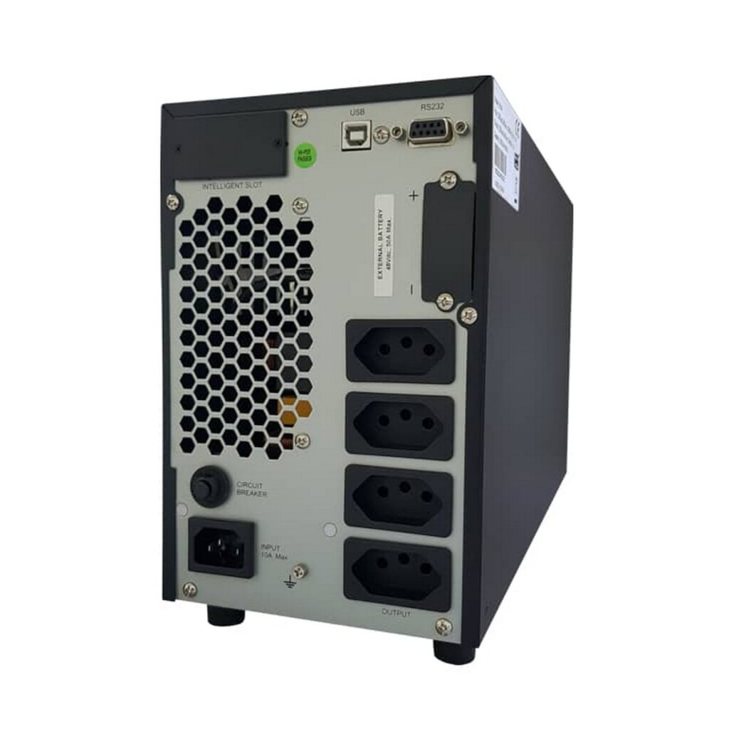 No-Break Senoidal On-Line de Dupla Conversão TS Shara Senno 2.0 KVA Entrada 115v e Saída 115v 4 Baterias - com Conexão para Bateria Externa - 6868