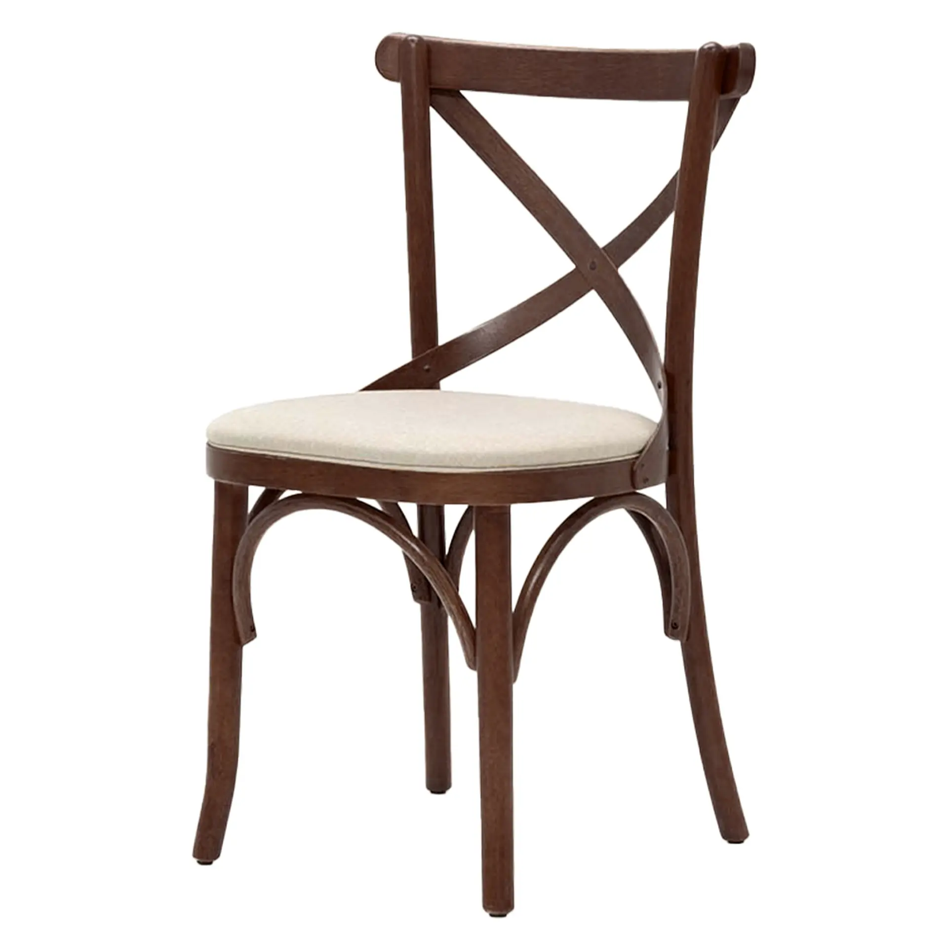 Mesa de Jantar Voss 8 Cadeiras Paris Madeira Maciça Artefama - Canela