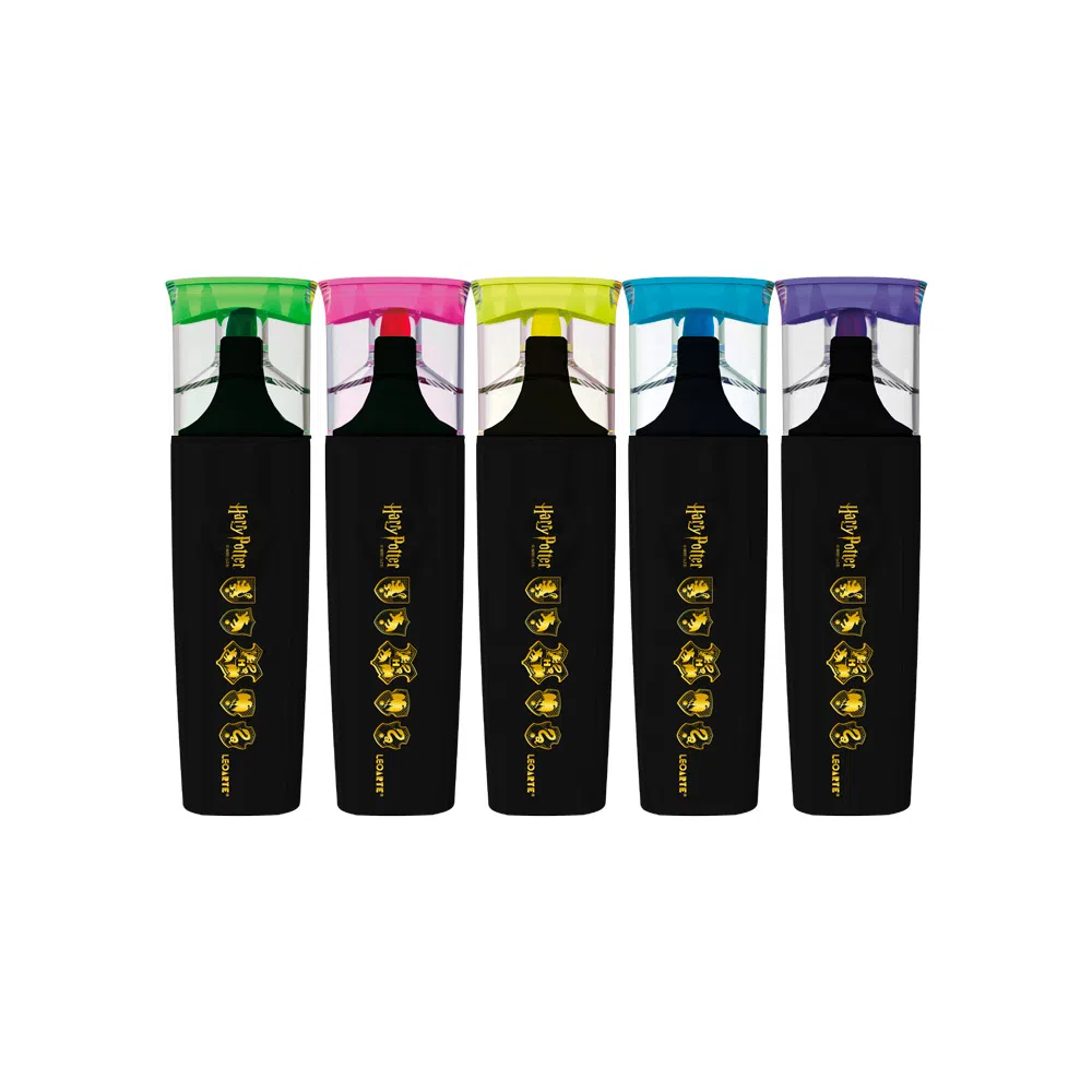 Marca Texto Leoarte Harry Potter Estojo com 5 Cores