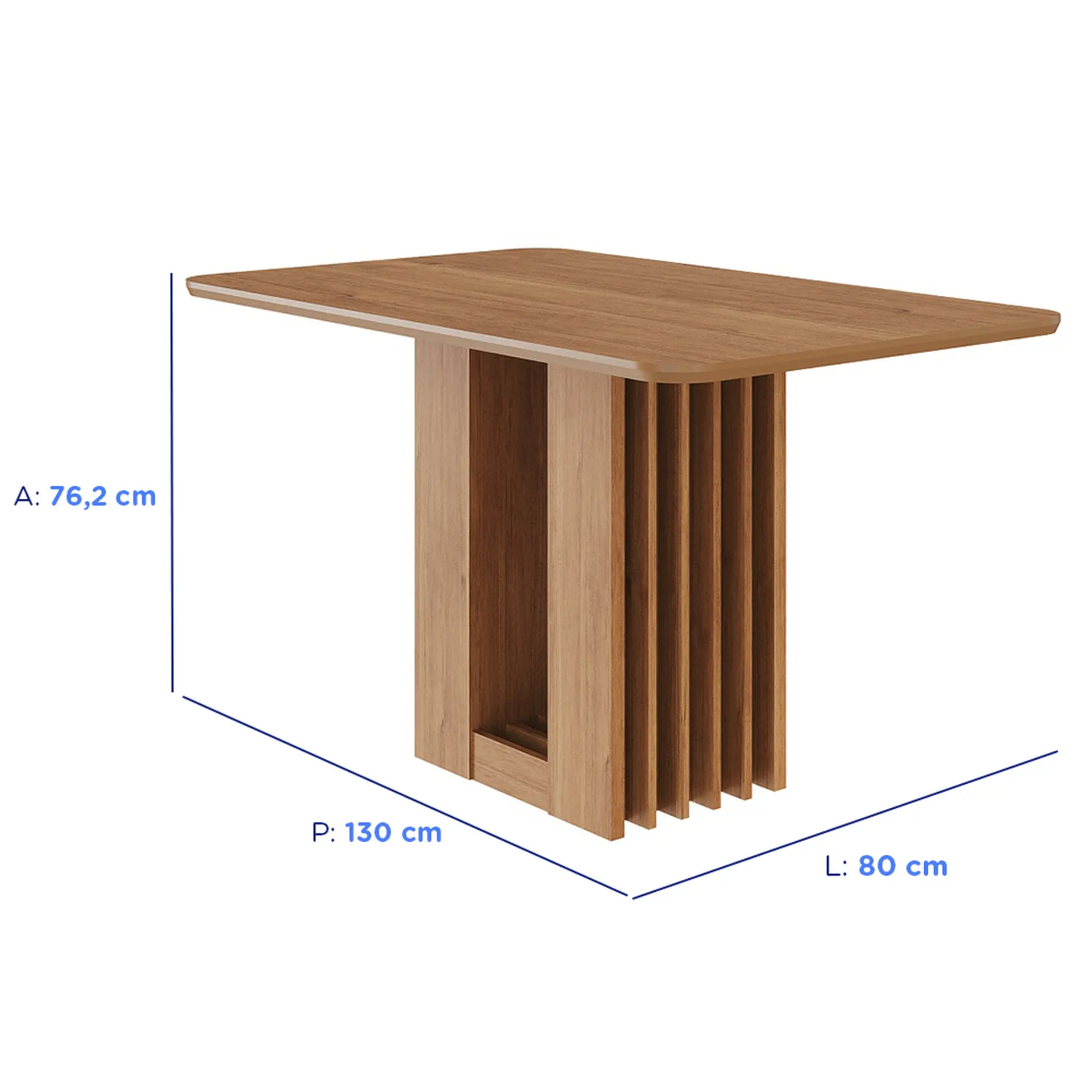 Conjunto de mesa 4 Cadeiras Tampo MDF com Assento Estofado Cimol - Linho Cinza/Grafite