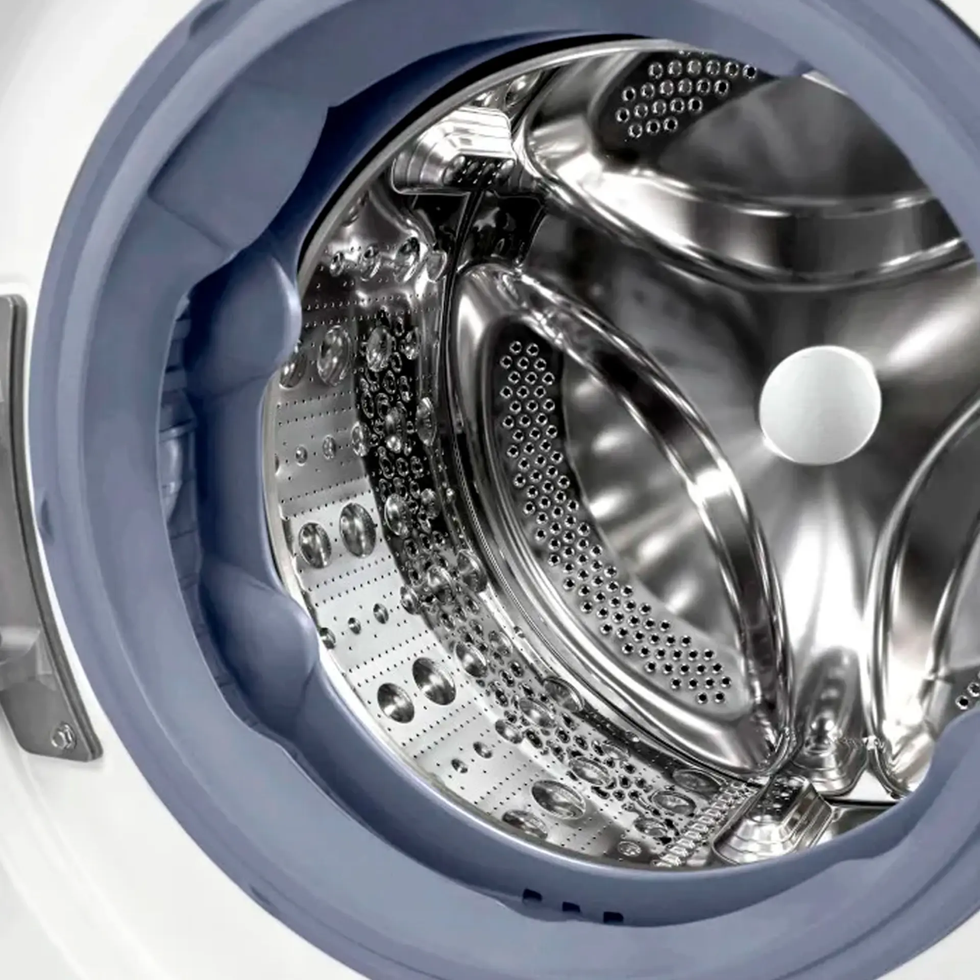 Lava e Seca Smart LG VC4 Com inteligência Artificial 14kg Cesto Inox CV5014WC4 - Branco - 110 Volts
