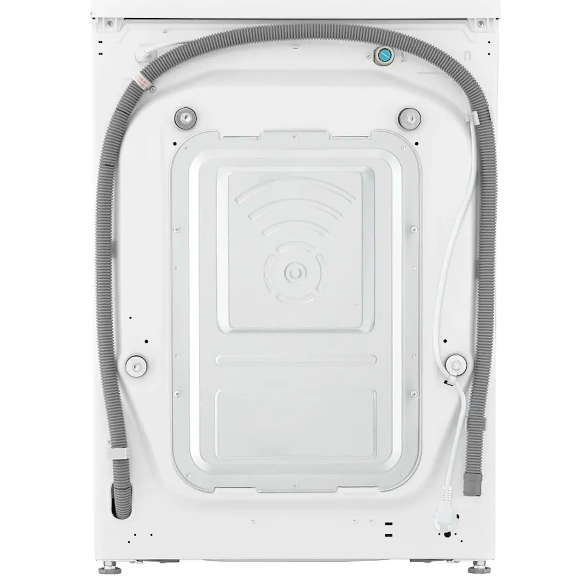Lava e Seca Smart LG VC4 Com inteligência Artificial 14kg Cesto Inox CV5014WC4 - Branco - 110 Volts