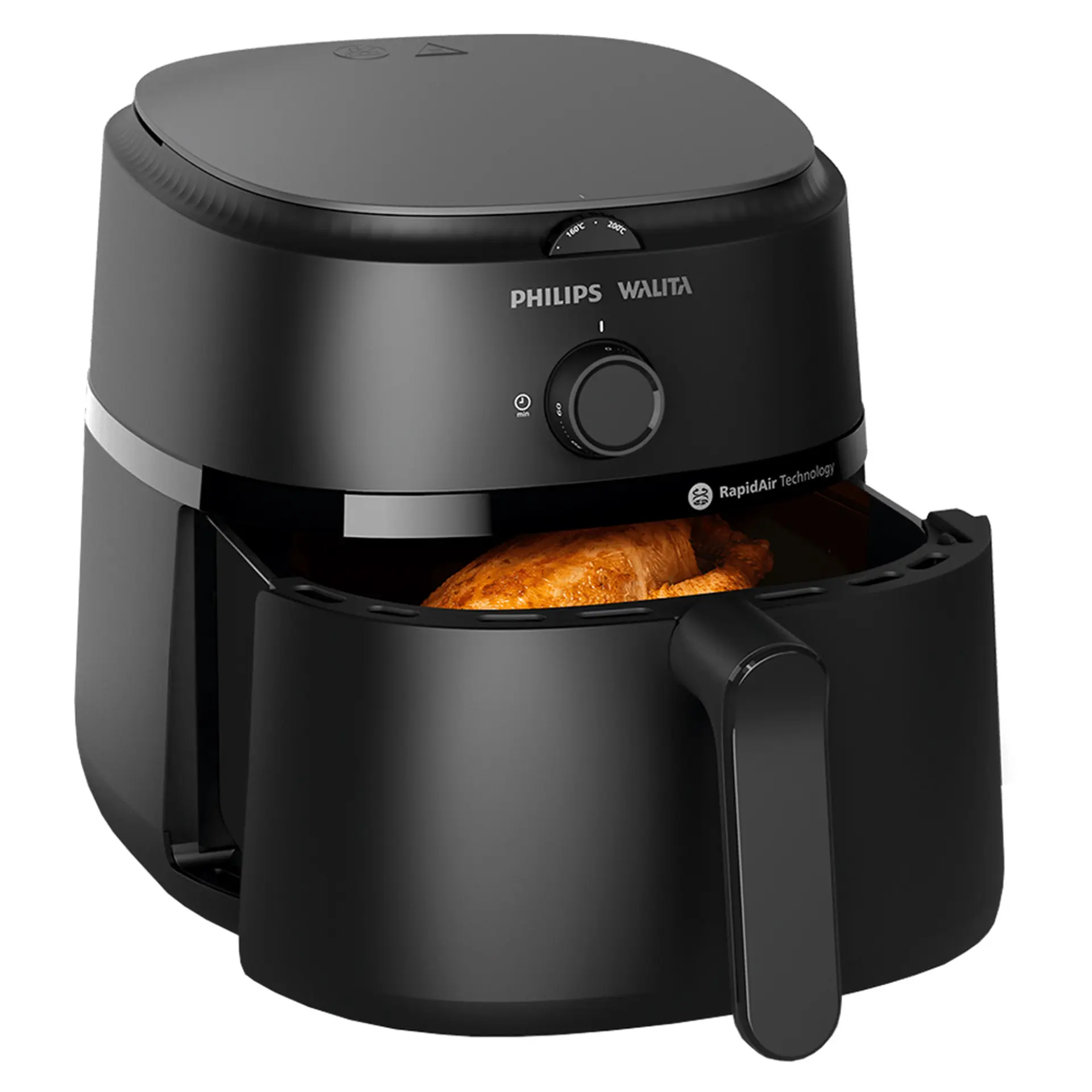 Fritadeira Elétrica Air Fryer Philips Walita Série 1000 6,2L 1700W - Preto - 110 Volts