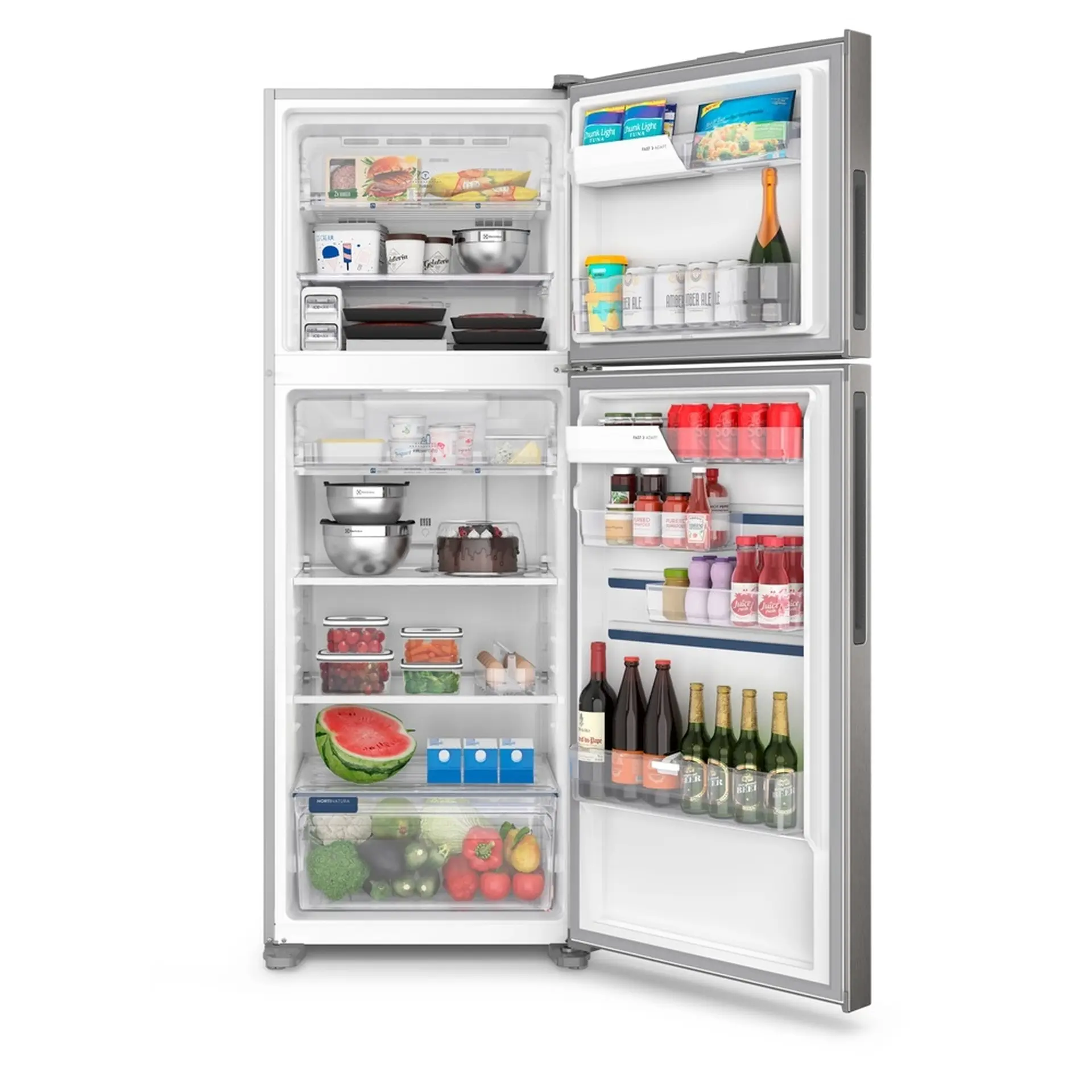 Geladeira Electrolux 480L Frost Free Inverter Efficient SmartBivolt IT70S - Prata - Bivolt
