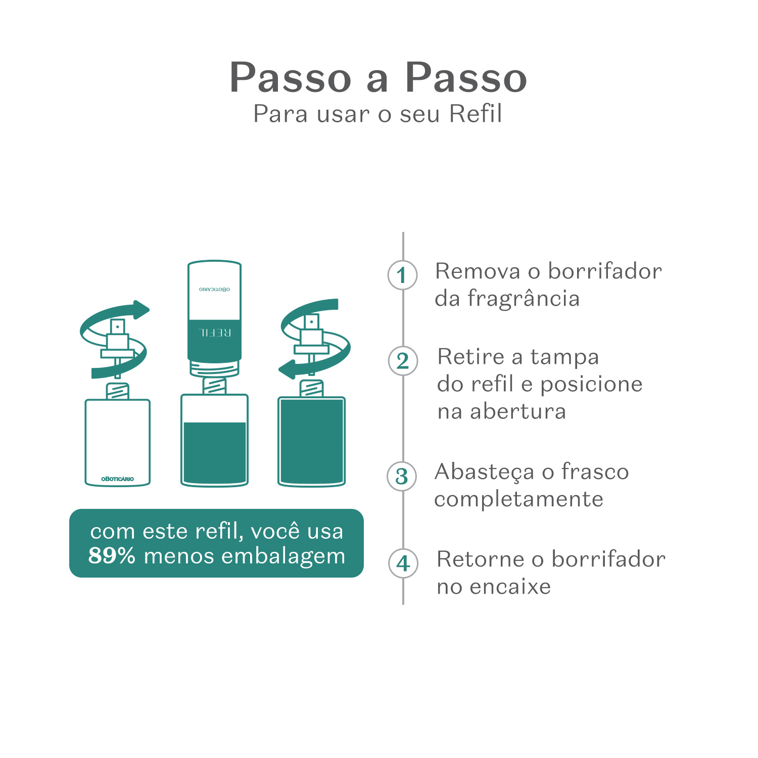 Refil Arbo Intenso Desodorante Colônia 100ml