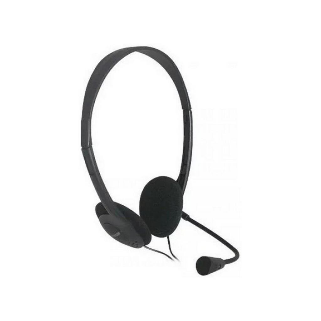 Fone de Ouvido Headset Flexível com Microfone com Plug P2 Preto  Multilaser - PH002