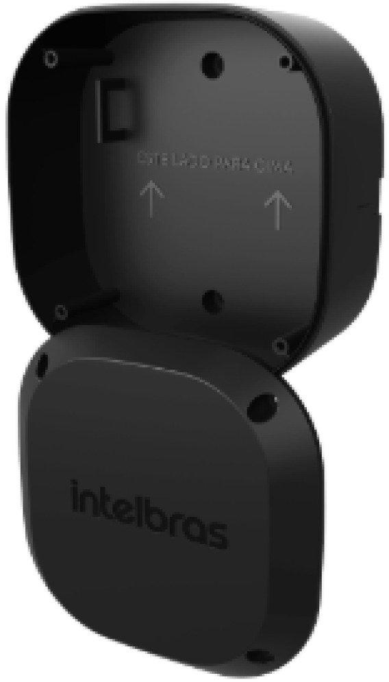Caixa Passagem CFTV Intelbras VBOX 1100E Black