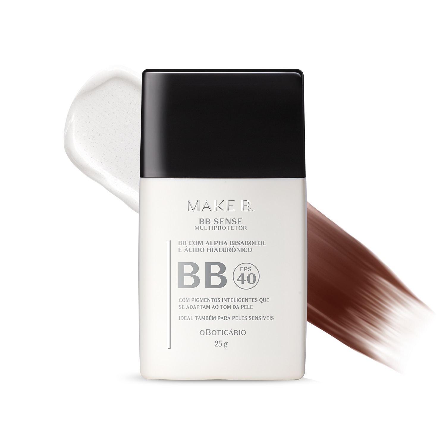 BB Cream Multiprotetor FPS40 Make B. Sense Cor 4 25g