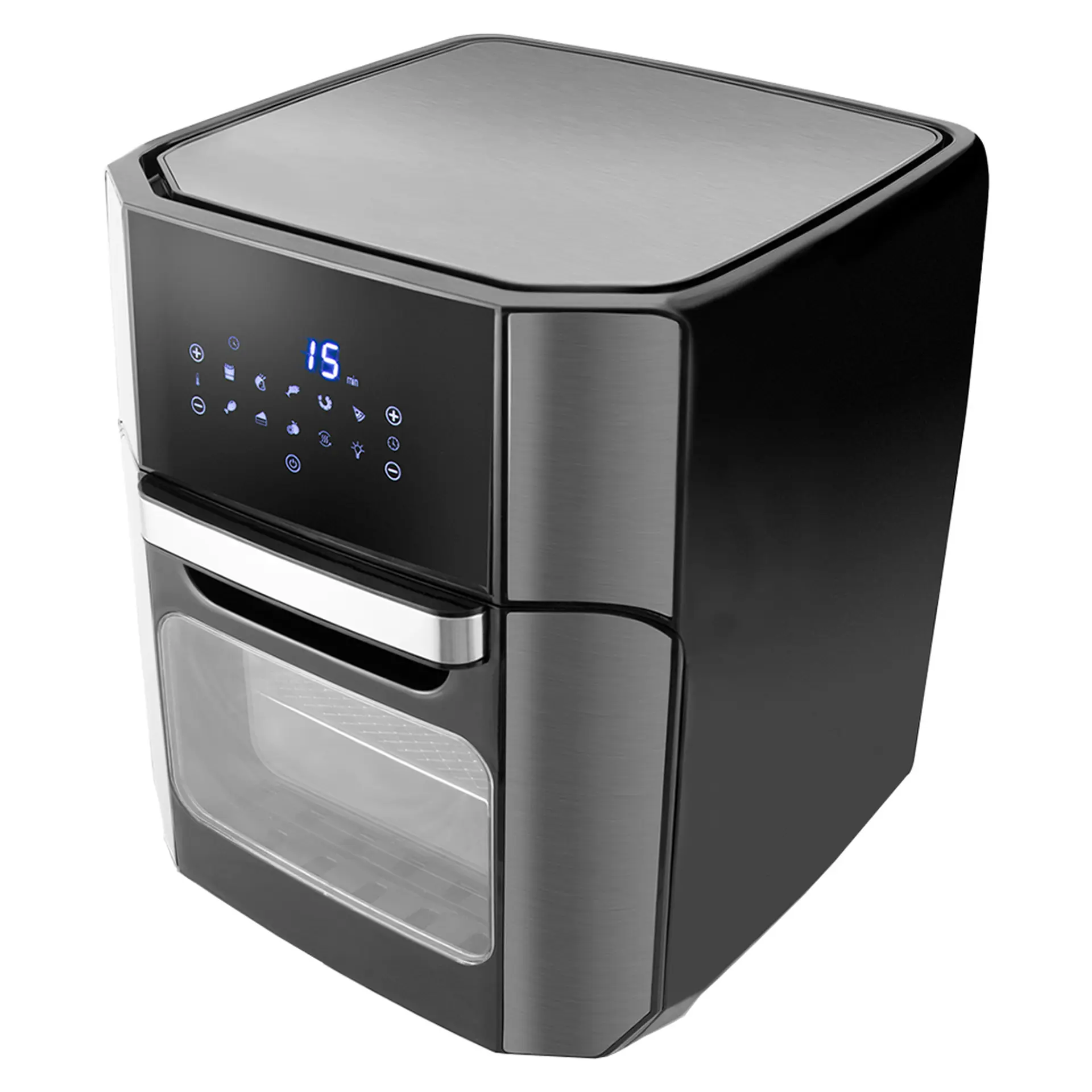 Fritadeira Elétrica Britânia Oven BFR2100 12L 1800W 2 em 1 - Preto - 110 Volts