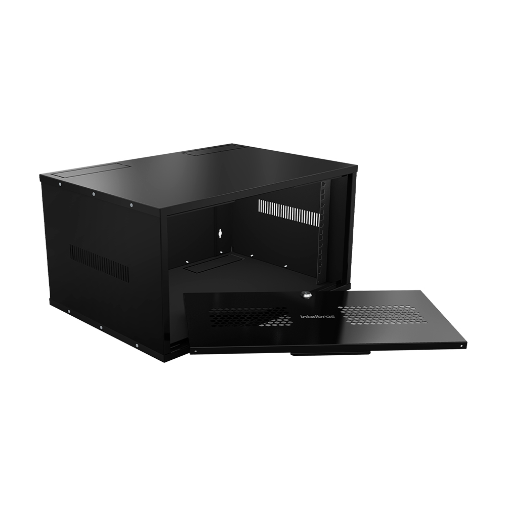 Mini Rack Montado Parede 5U 370mm MRM 537 Intelbras