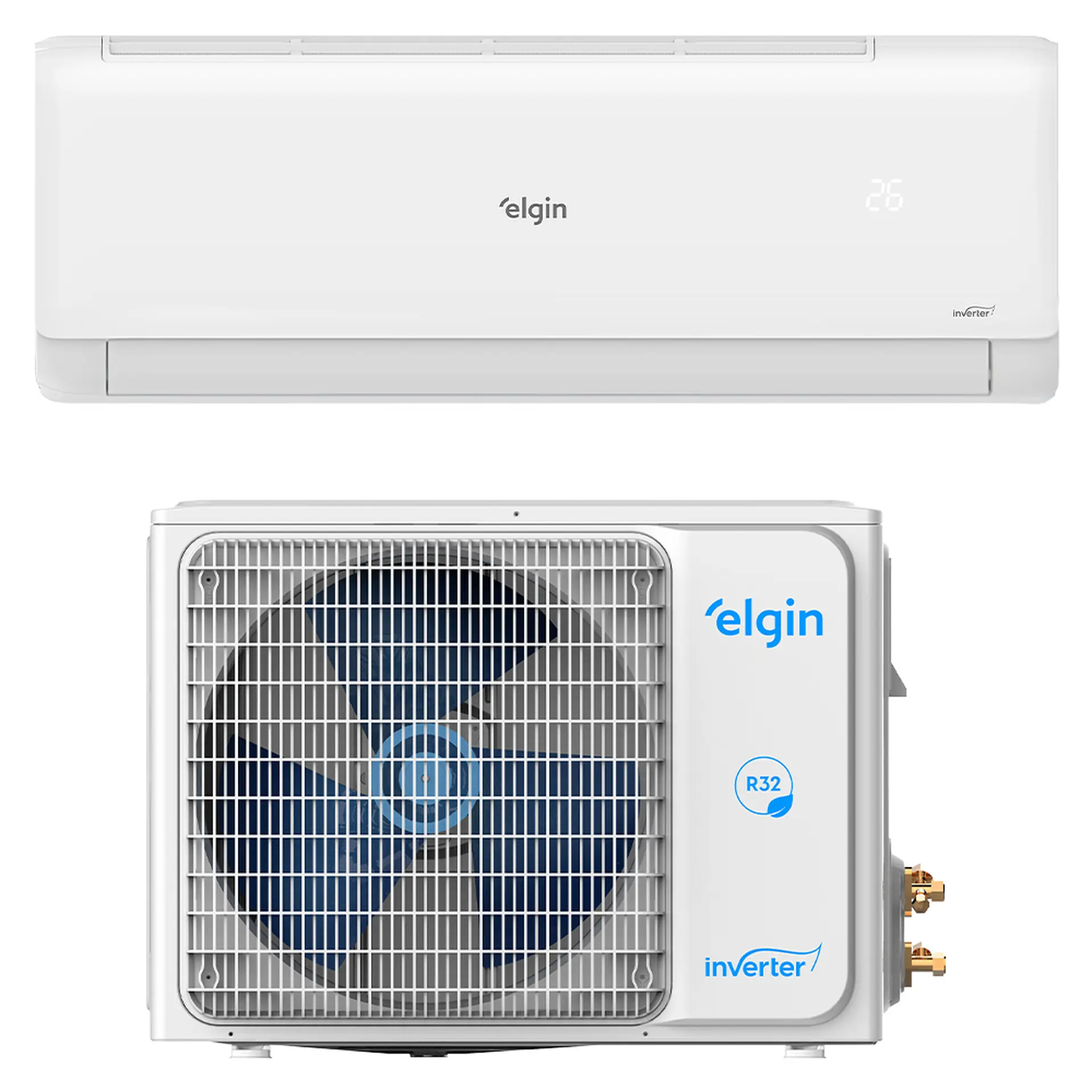 Ar Condicionado Split Eco Inverter II Connect 30.000 BTUs Elgin Frio - 220 Volts