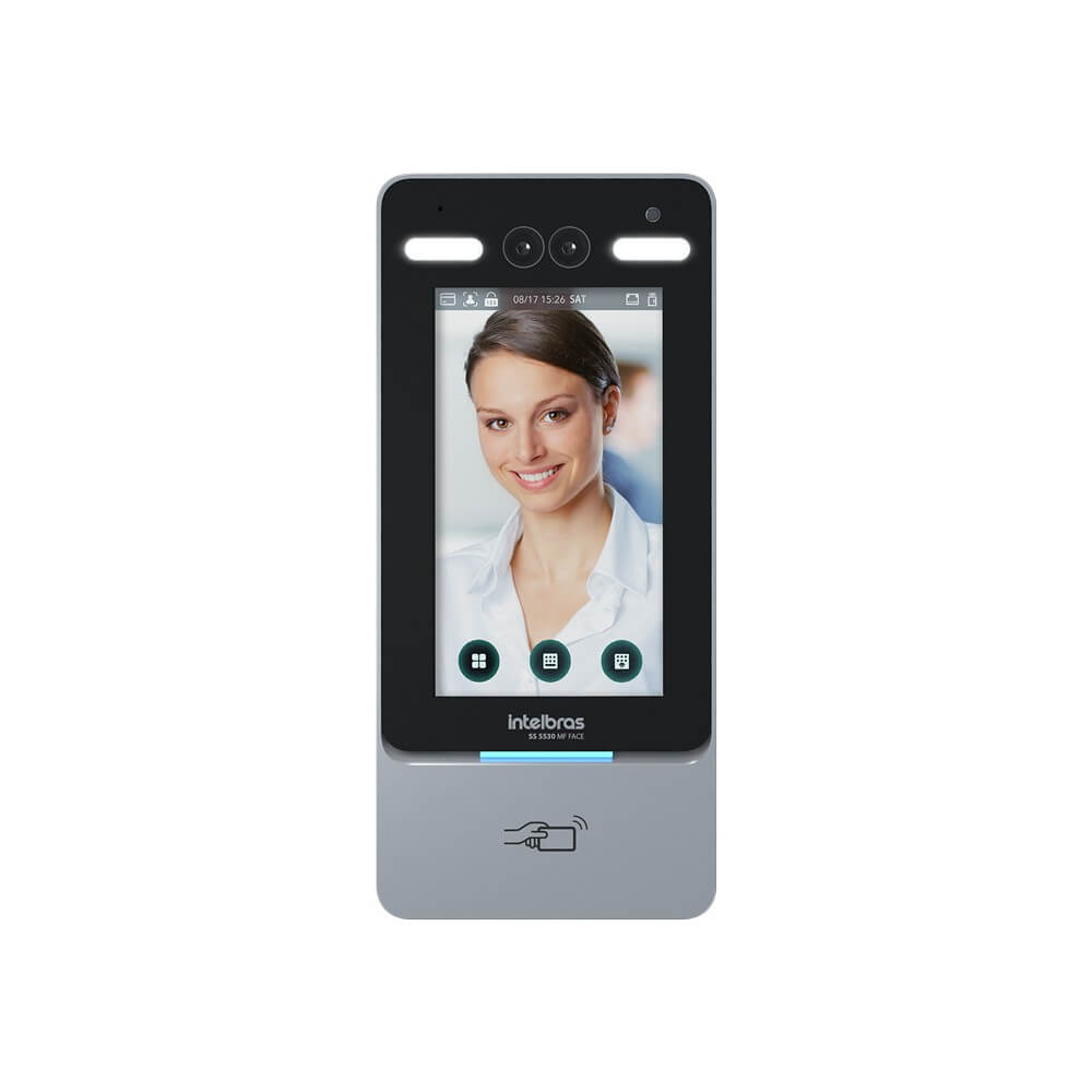 Controlador de Acesso Facial SS 5530 MF Face Lite Intelbras