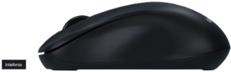 Mouse Intelbras MSI55 Sem Fio Preto