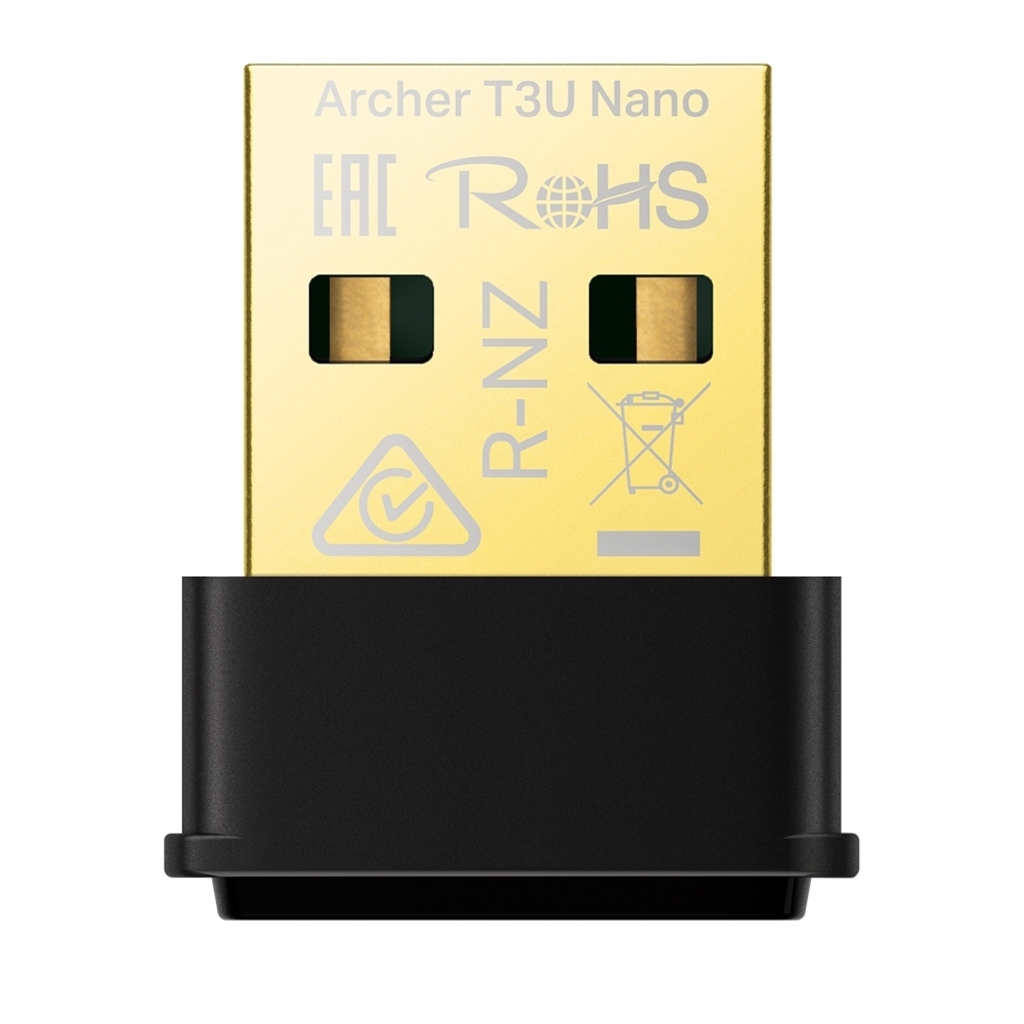 Adaptador USB Wireless Tp-Link AC 1300 Dual Band 3.0 - ARCHER T3U NANO