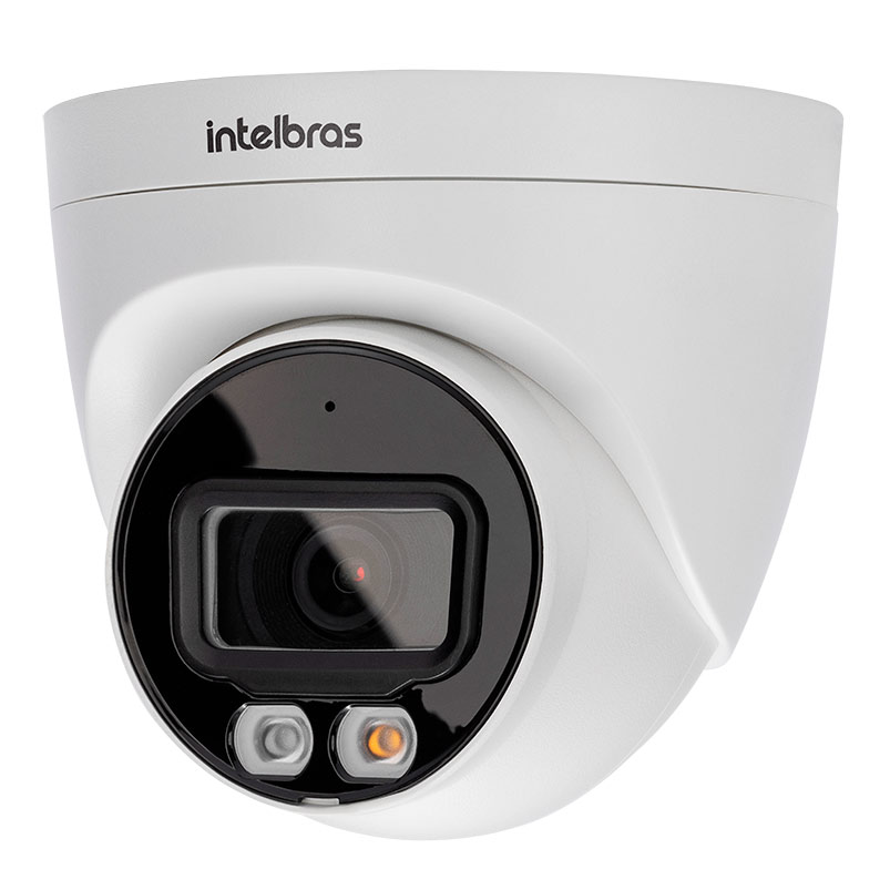Câmera Dome IP Full Color Inteligente Intelbras VIP 3220 D FC IA