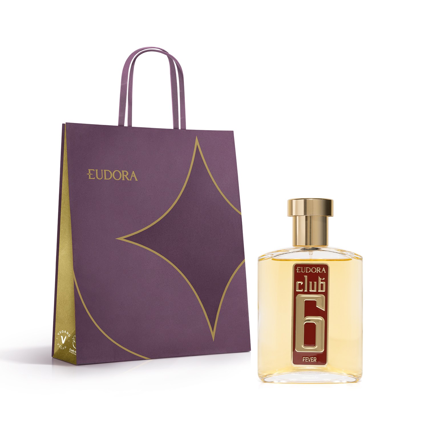 Combo Club 6 Fever: Desodorante Colônia 95ml + Sacola M