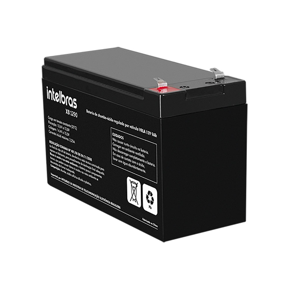 Bateria chumbo-ácido 12V Intelbras XB 1290