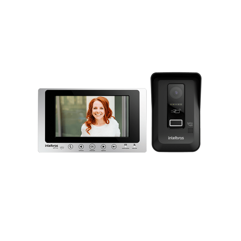 Videoporteiro Wi-Fi Intelbras Allo wT7 Lite