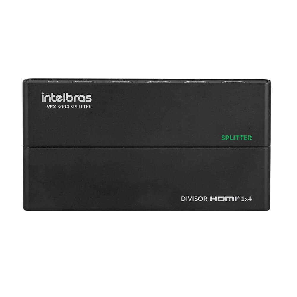 Divisor HDMI Splitter 1x4 Intelbras VEX 3004