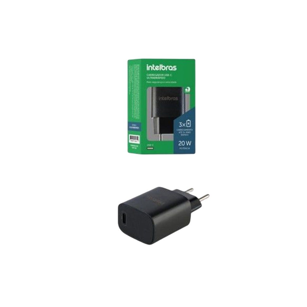 Carregador USB EC 10 POWER 20W Intelbras Preto