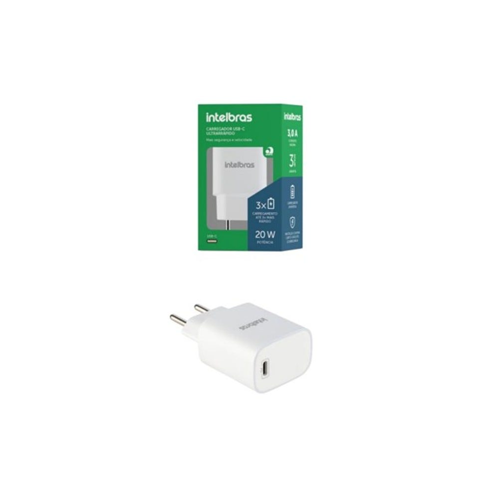 Carregador USB EC 10 POWER 20W Intelbras Branco