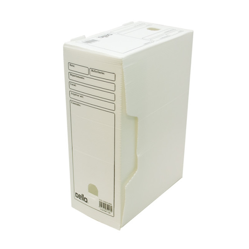 Arquivo Morto Dello 36x25x13,5 Branco Unitário 0326E0025