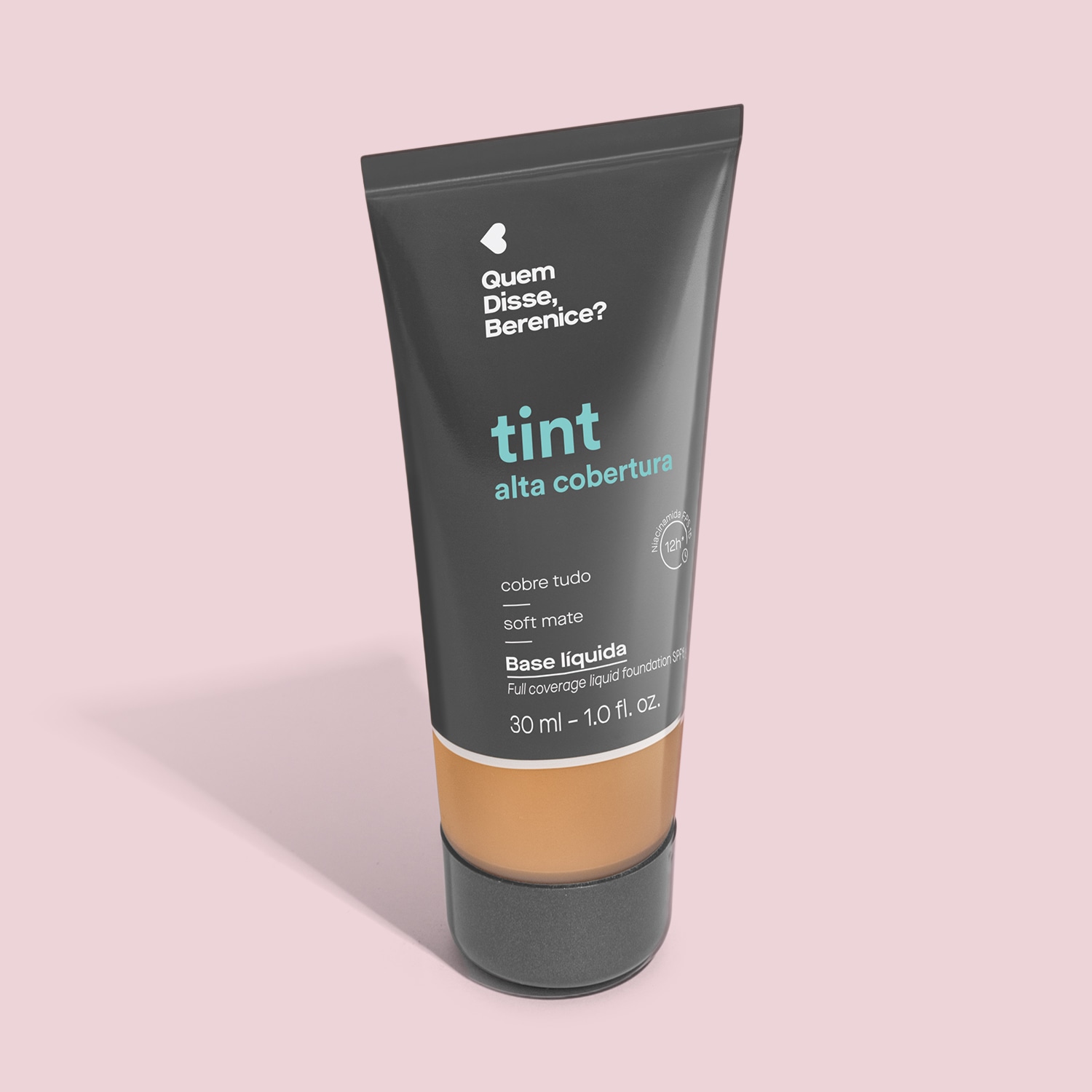 Base Líquida Tint Alta Cobertura Cor 270Q Quem Disse, Berenice? 30ml
