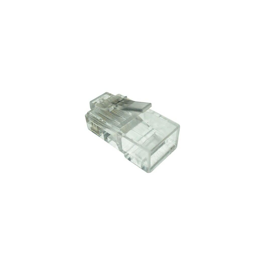 Conector RJ45 Seccon SecLan Macho 8x8 Cat.6 - WT-6065-SOLID - Pacote com 100 unidades