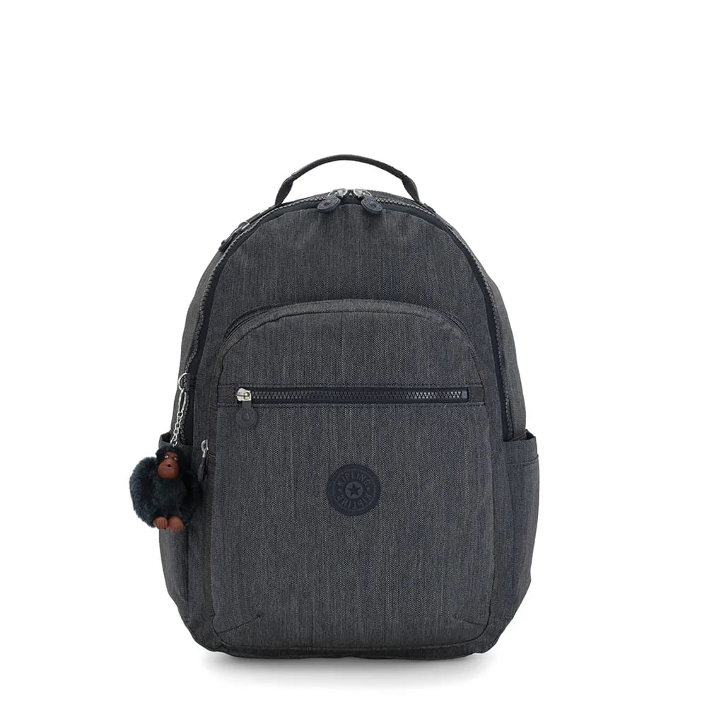 Mochila Kipling Seoul Grande Marine Navy Jeans