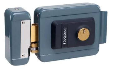 Fechadura Elétrica FX 2000 AJ Cinza Intelbras