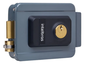 Fechadura Elétrica FX 2000 AJ Cinza Intelbras