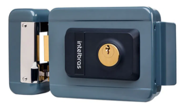 Fechadura Elétrica FX 2000 AJ Cinza Intelbras