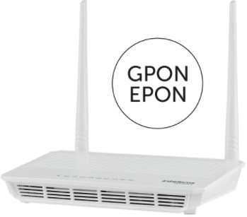 Conversor Sinal GPON-EPON em Sinal Ethernet ou Wi-Fi ONT 142N W Intelbras